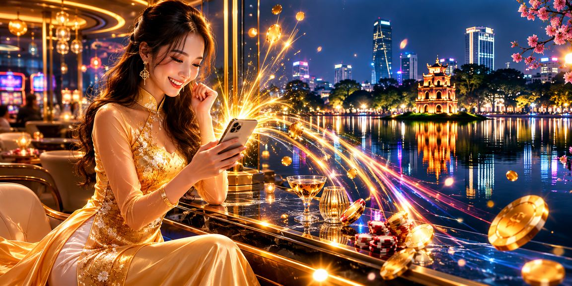 Người dùng tại Hà Nội sử dụng điện thoại di động truy cập cá cược và casino trực tuyến sao789